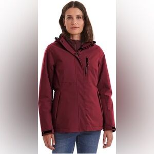 Killtec Women's Ski/Winter Burgundy Jacket
